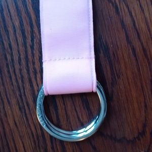 Polo by Ralph Lauren Pink Grosgrain Ribbon Belt